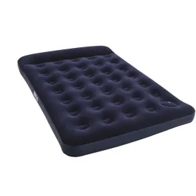 BESTWAY Flocked Airbed - Надуваем ДВОЕН дюшек/матрак - Double + ВГРАДЕНА помпа 191x137x28 cm.