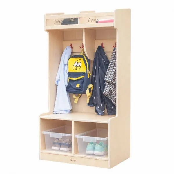 Продукт Classic world educational - Ученически гардероб за дрехи и обувки за 2 деца - 0 - BG Hlapeta