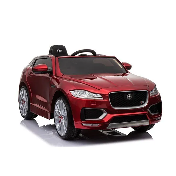 Продукт Детски акумулаторен джип JAGUAR F-PACE, 12V с меки гуми и кожена седалка - 0 - BG Hlapeta