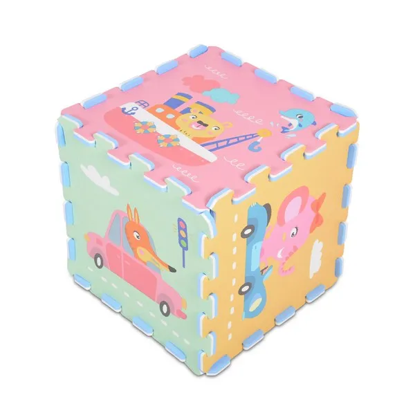 Продукт Moni Toys - Мек пъзел с принт Transportation  - 0 - BG Hlapeta