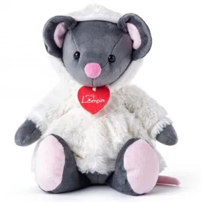 Lumpin Мишле Азюми, с бяло палтенце - Плюшена играчка