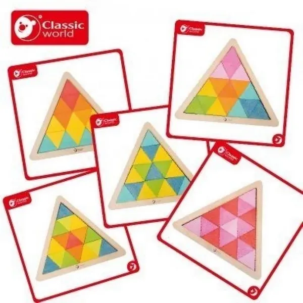 Продукт Classic world - Детска дървена мозайка - 0 - BG Hlapeta