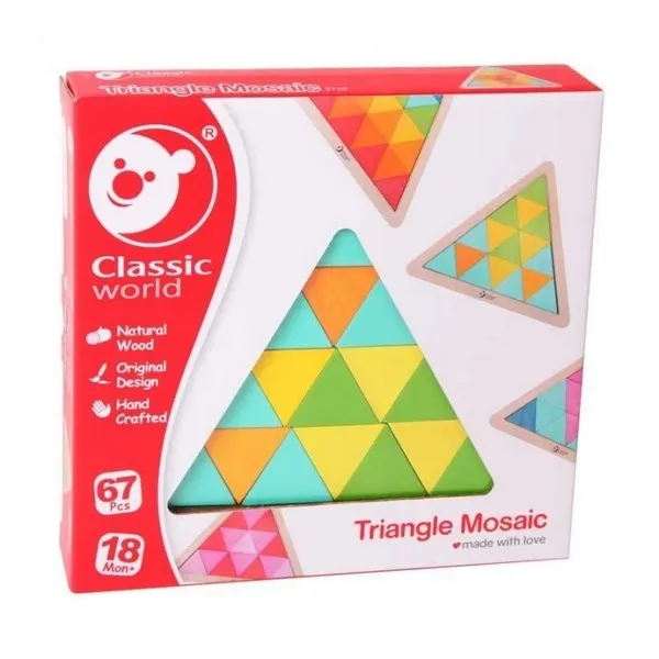 Продукт Classic world - Детска дървена мозайка - 0 - BG Hlapeta