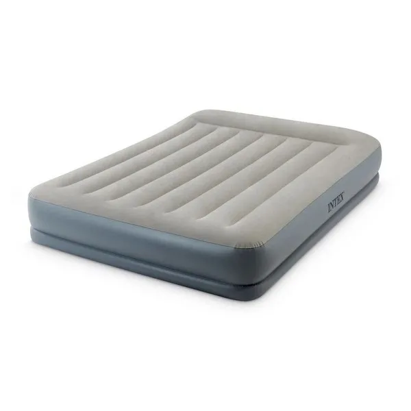 Продукт INTEX Pillow Rest Queen Mid-Rise - Надуваем матрак с вградена помпа 152 х 203 х 30 см. - 0 - BG Hlapeta