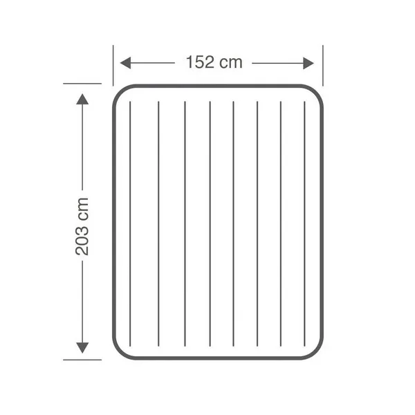 Продукт INTEX Pillow Rest Queen Mid-Rise - Надуваем матрак с вградена помпа 152 х 203 х 30 см. - 0 - BG Hlapeta