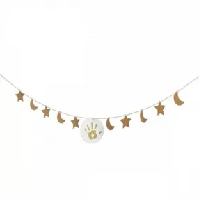 BABY ART - Златист гирлянд с отпечатък с боички BABY ART - Златист гирлянд с отпечатък с боички