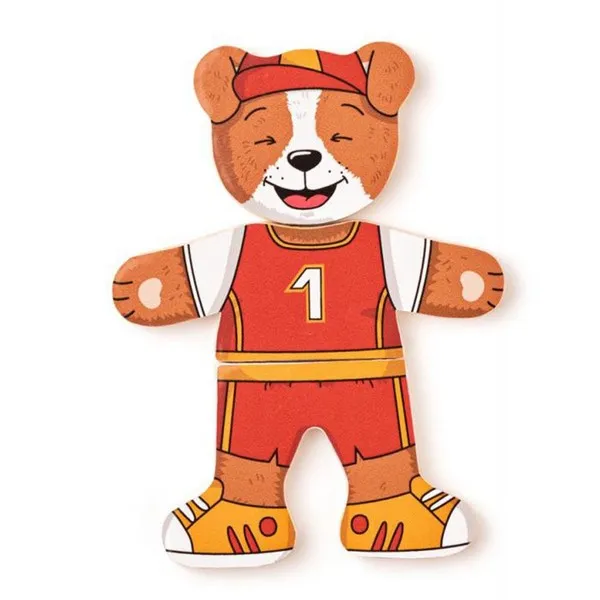 Продукт Woodyland Кучето Джаф - Комплект от шест дървени пъзела - 0 - BG Hlapeta