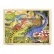 Melissa and Doug  - Дървен пъзел Динозаври в рамка  2
