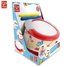 Hape - Детски барабан със светлинни и звукови ефекти