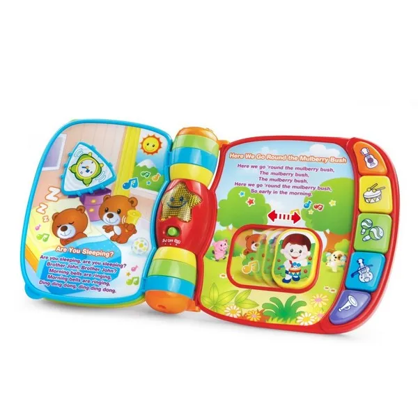 Продукт Vtech - Бебешка музикална книжка - 0 - BG Hlapeta