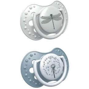 Lovi Botanic - Силиконова залъгалка 2 бр 3-6 м