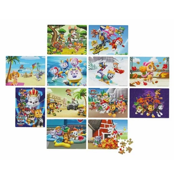Продукт Spin Master Пес Патрул - Комплект от 12 пъзела, 48 елемента - 0 - BG Hlapeta