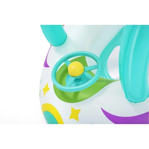 Продукт Bestway - Детска лодка със сенник и волан (107х112см) - 0 - BG Hlapeta