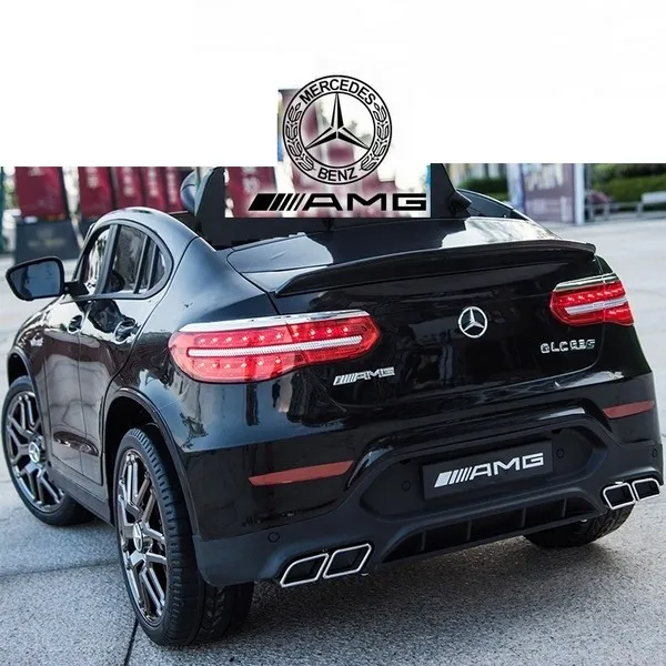 Продукт Двуместен акумулаторен джип MERCEDES BENZ GLC 63 S 4х4, 12V с меки гуми и кожени седалки - 0 - BG Hlapeta