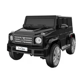 Акумулаторен джип Licensed Mercedes Benz G500, 12V с меки гуми и кожена седалка