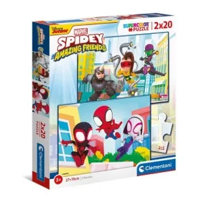 CLEMENTONI - Пъзел Spidey and His Amazing Friends 2x20ч. 