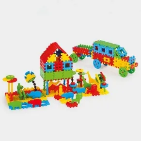 Marioinex - Вафлен конструктор от 200 части в торба