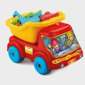 Marioinex - Пластмасов камион с комплект вафлени блокчета