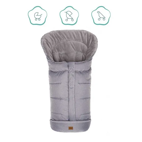 Продукт Fillikid K2 Soft Pongee - Зимно чувалче за детска количка - 0 - BG Hlapeta