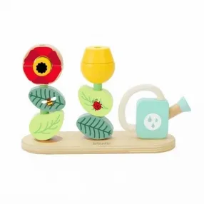 Classic world Цветна градина - Кубчета за нанизване