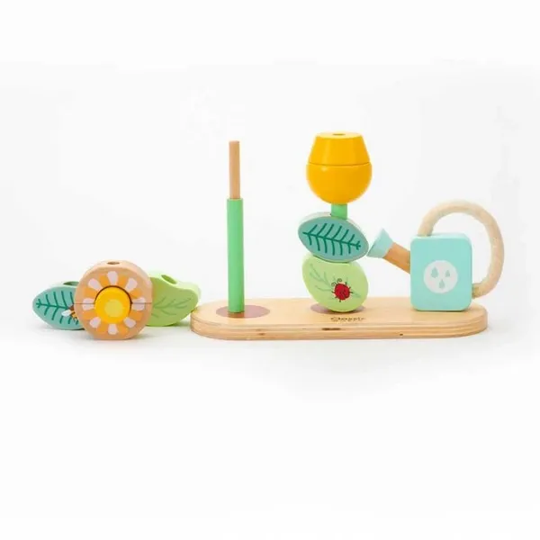 Продукт Classic world Цветна градина - Кубчета за нанизване - 0 - BG Hlapeta