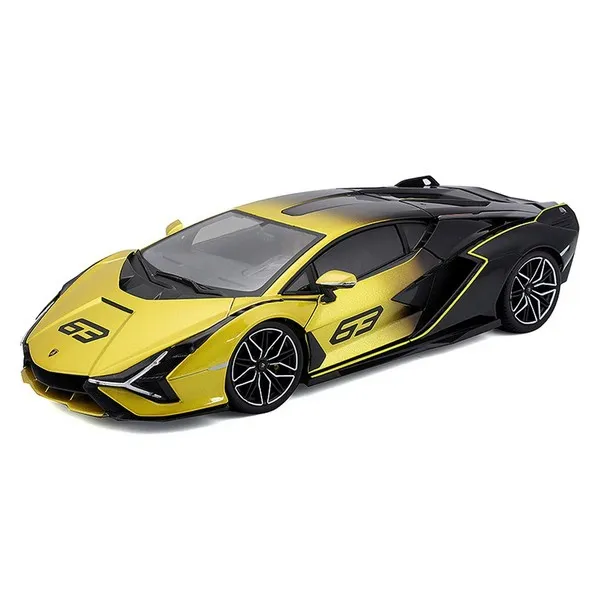 Продукт Bburago Plus Lamborghini Sian FKP 37 с преливащи цветове - Модел на кола 1:18 - 0 - BG Hlapeta