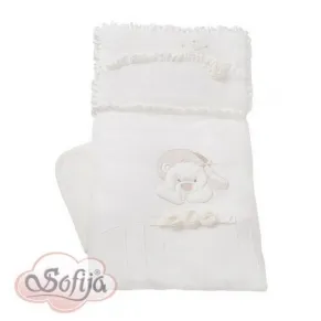 Sofija ANASTAZJA Екрю 5 части - Спален комплект за кошара