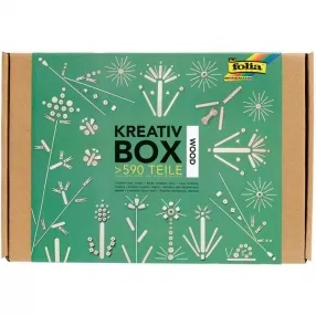 Folia Bringmann WOOD - Голям креативен комплект Folia Bringmann WOOD - Голям креативен комплект