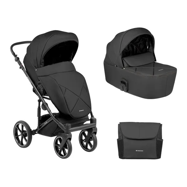 Продукт Kikkaboo Amani - Комбинирана количка 2в1 с твърд кош - 0 - BG Hlapeta