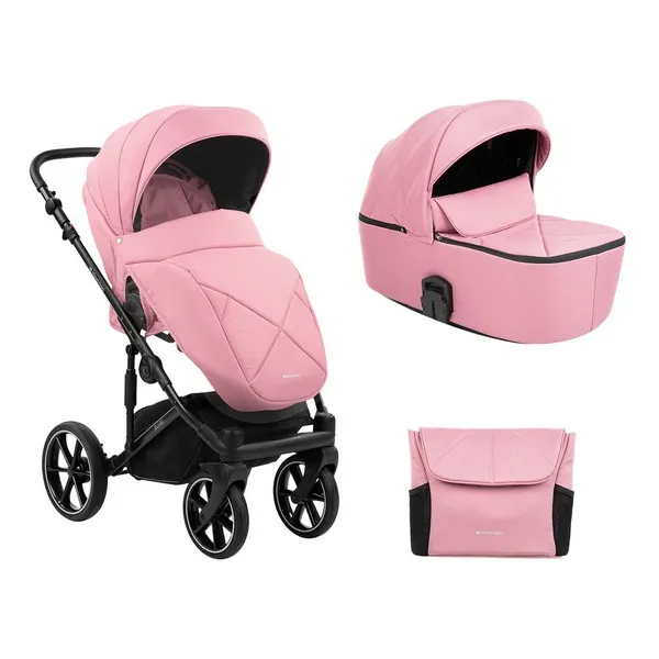 Продукт Kikkaboo Amani - Комбинирана количка 2в1 с твърд кош - 0 - BG Hlapeta
