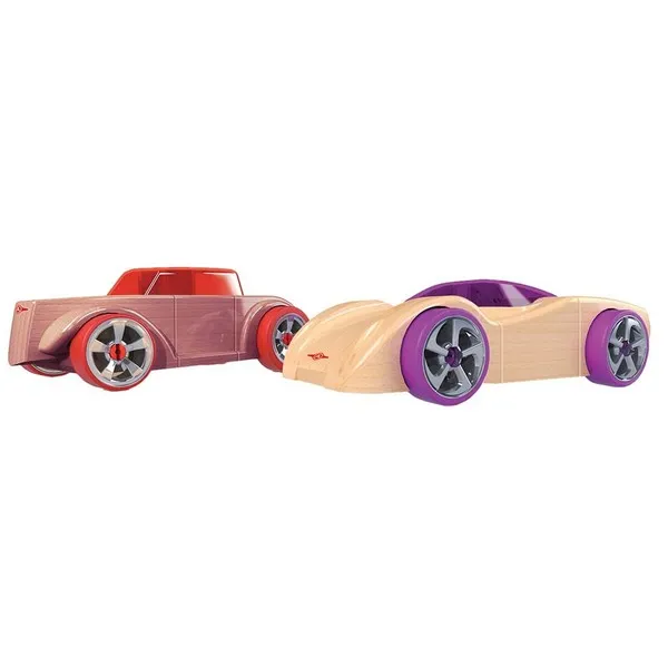 Продукт Automoblox Mini SC1 Chaos/HR5 Scorch - Дървени коли 2бр. - 0 - BG Hlapeta