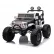 Двуместен Акумулаторен Джип JEEP 4x4 12V, с меки гуми и кожена седалка