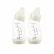 Difrax Newborn Starter Set - комплект S-образни бутилки за новородено+2бр. залъгалки