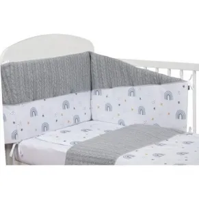 Bubaba Сива Дъга - Спален комплект 6 части