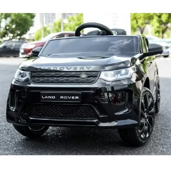 Продукт Акумулаторен Джип Land Rover Discovery 12V с меки гуми и кожена седалка - 0 - BG Hlapeta