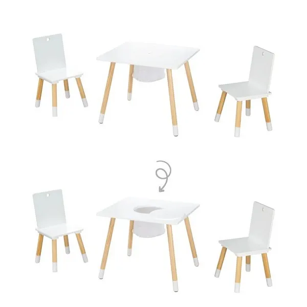 Продукт Roba - Детска маса със столчета с мрежа за съхранение - 0 - BG Hlapeta