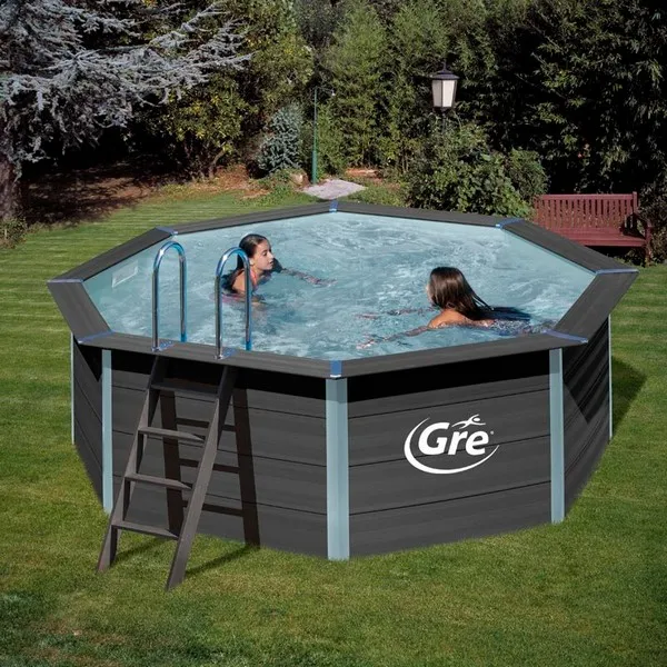 Продукт GRE Avantgarde - Комплект Композитен басейн кръг Ф410х124 см - 0 - BG Hlapeta