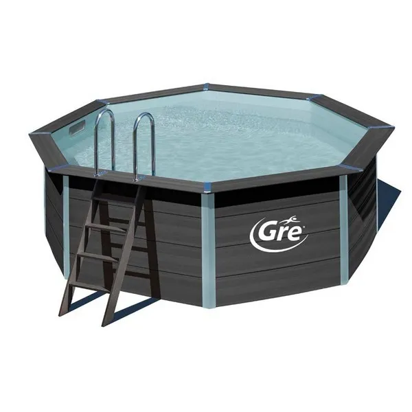 Продукт GRE Avantgarde - Комплект Композитен басейн кръг Ф410х124 см - 0 - BG Hlapeta