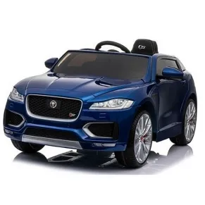 Детски акумулаторен джип JAGUAR F-PACE, 12V с меки гуми и кожена седалка