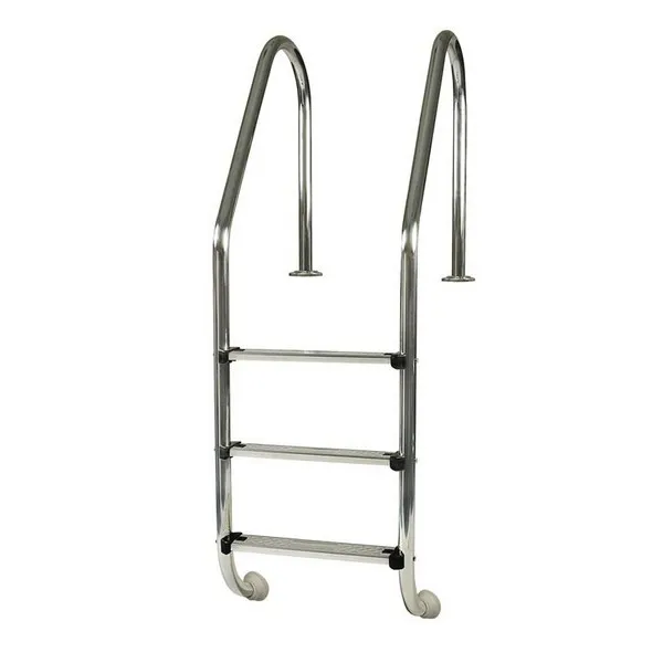 Продукт GRE - Стълба ИНОКС за вкопани басейни - 3 стъпала - 0 - BG Hlapeta