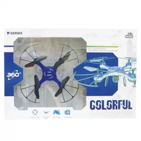 Yifeng Y-SERIES COLORFUL QUADCOPTER Y20 - Дрон с цветни светлини и камера