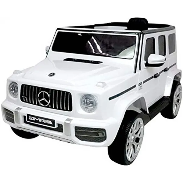 Продукт Акумулаторен джип Mercedes Benz G63 с меки гуми и кожена седалка - 0 - BG Hlapeta