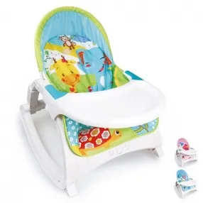 RTOYS - Шезлонг за бебе 2в1, с музика и вибрация