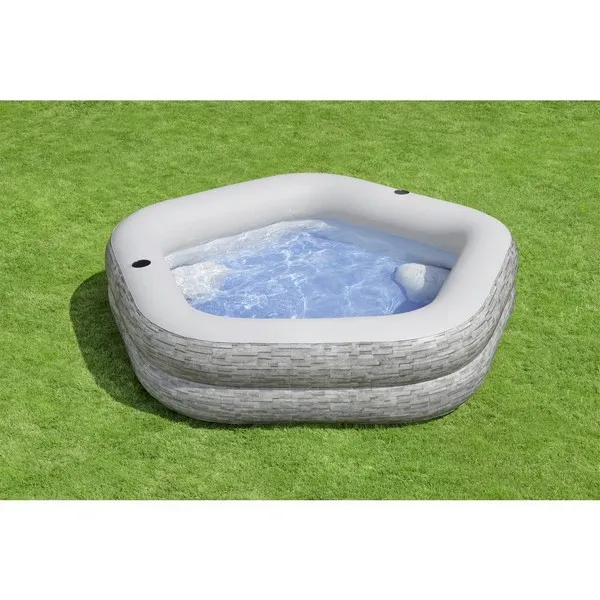 Bestway - Надуваем басейн 213х206х53см