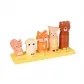 Продукт Orange tree toys Woodland Animals - Низанка за броене с животни - 4 - BG Hlapeta