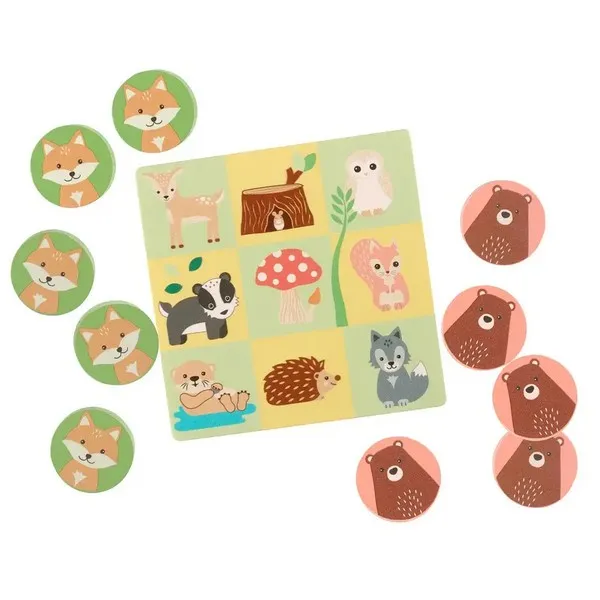 Продукт Orange tree toys Woodland Animals - Дървен Морски Шах с животни - 0 - BG Hlapeta
