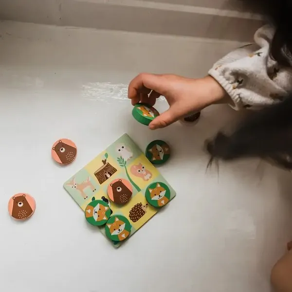 Продукт Orange tree toys Woodland Animals - Дървен Морски Шах с животни - 0 - BG Hlapeta