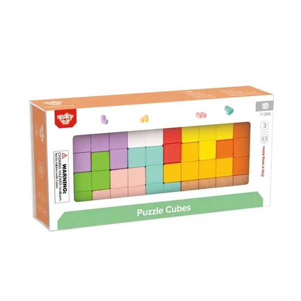 Продукт Tooky Toy Тетрис - Логическа дървена игра - 0 - BG Hlapeta