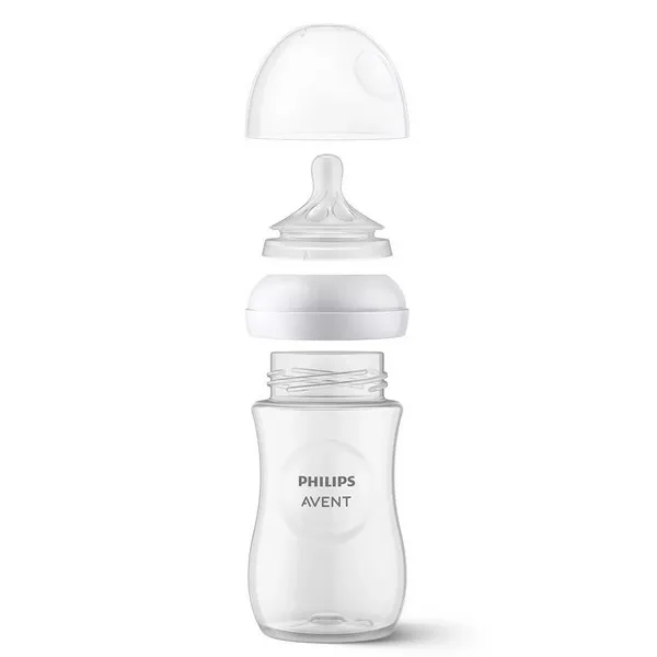 Продукт Philips AVENT Natural Response Поток 3 - Шише за хранене 260 мл с биберон без протичане, 1м+ - 0 - BG Hlapeta