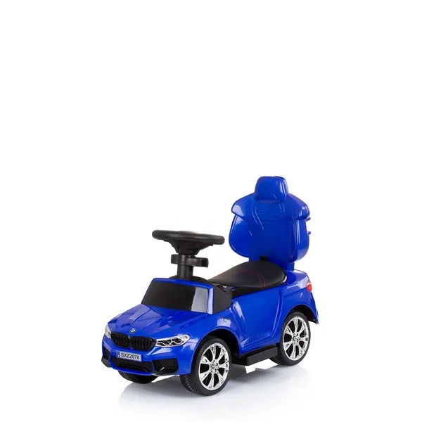 Продукт Chipolino BMW M5 - Кола за яздене с дръжка с кожена седалка и меки гуми - 0 - BG Hlapeta